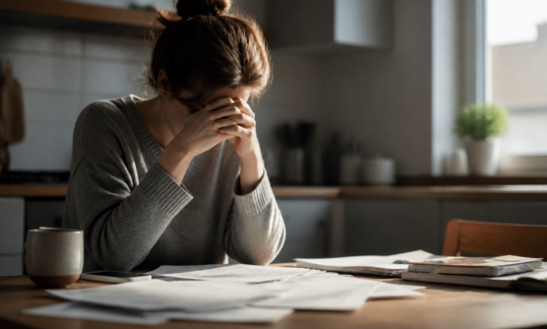 Seriöses Beitragsbild zur Angst vor dem Leben